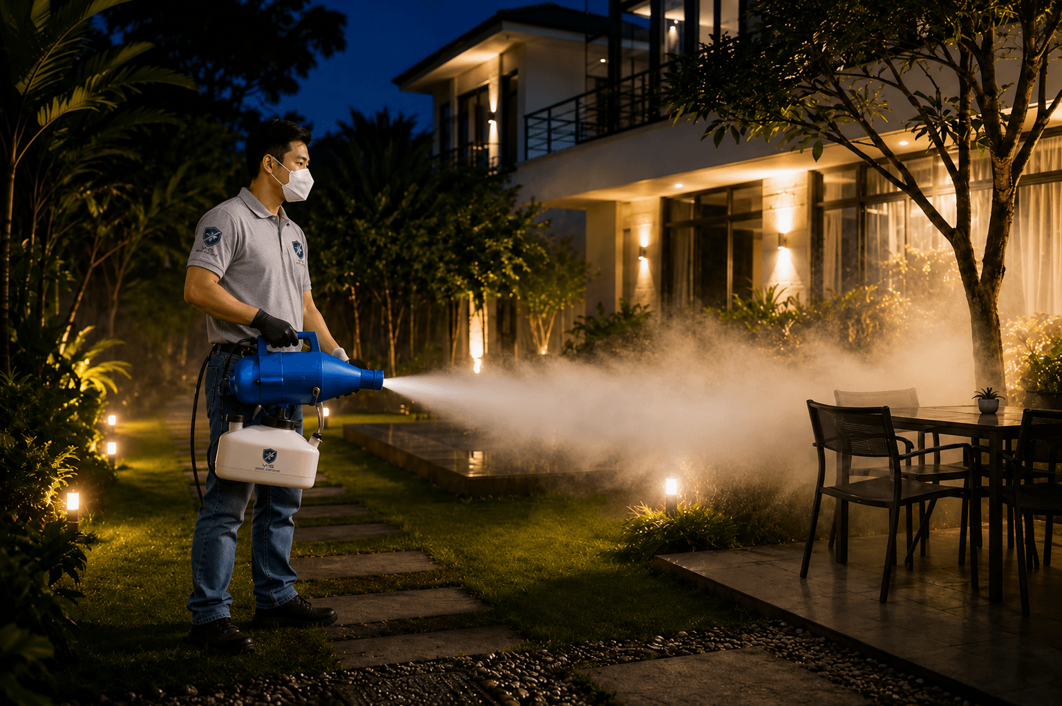 Phun thuốc muỗi ULV ban đêm